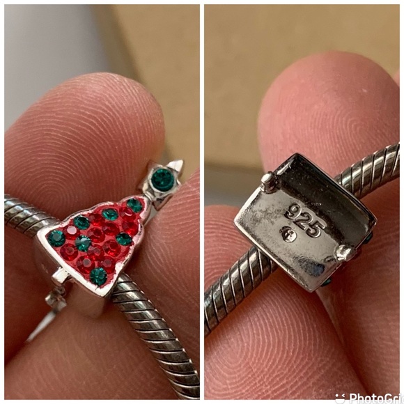 Pandora Snake Chain Moments Bracelet with 10 Silver 925 Charms Jewelry - Picture 11 of 16